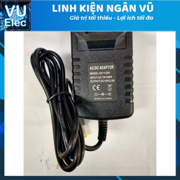 NGUỒN ADAPTER 12V2A DC5.5X2.1MM