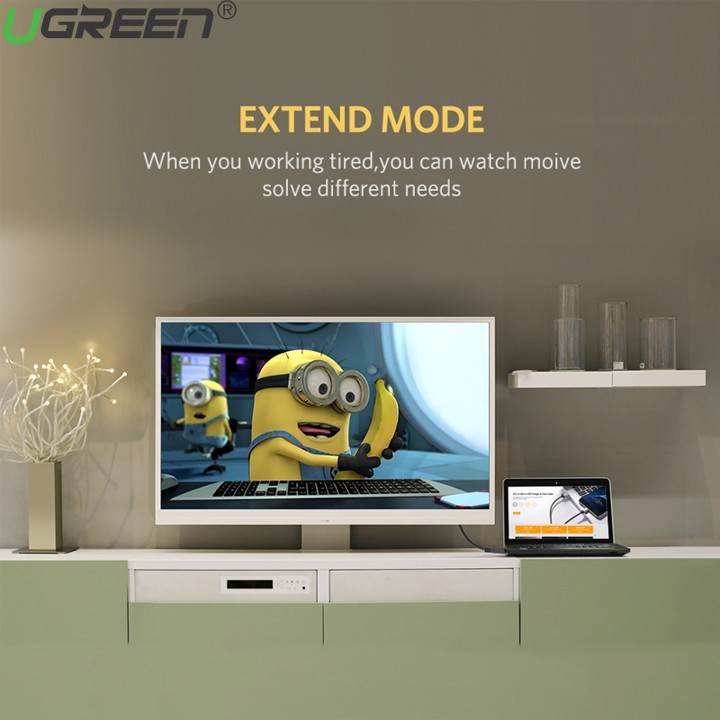 Cáp HDMI 2.0 Dây Dẹt Siêu Mỏng Dài 1.5M Ugreen 50819