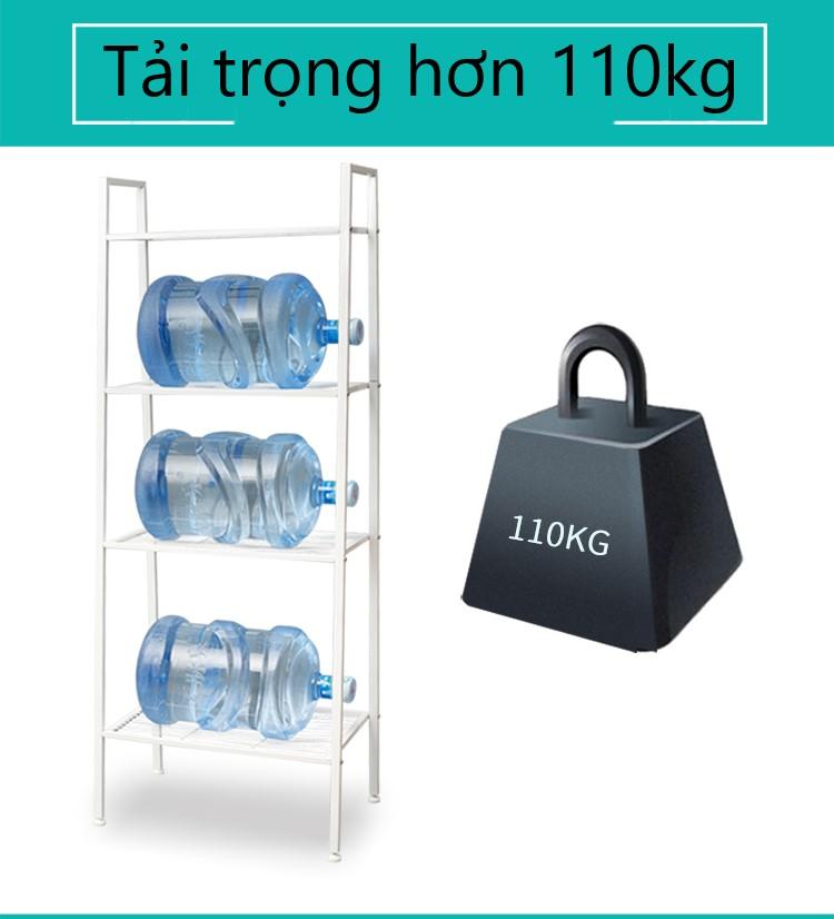 Kệ sắt đa năng 4 tầng  phong cách IKEA (K4T01)