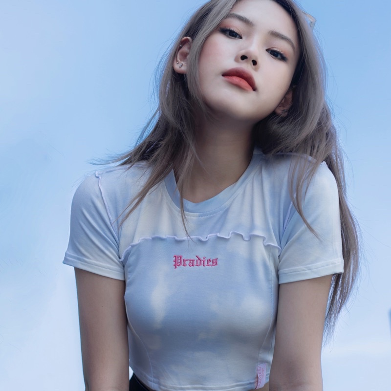 Áo Croptop Tie-dye PRADIES Skies