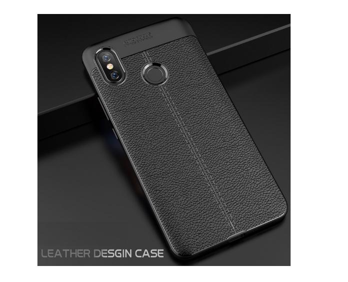 Ốp lung silicon dẻo vân da cho Xiaomi Mi mix 2s