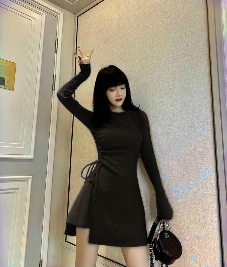 ĐẦM TAY DAI DÂY RUT EO CƯC CHÂT