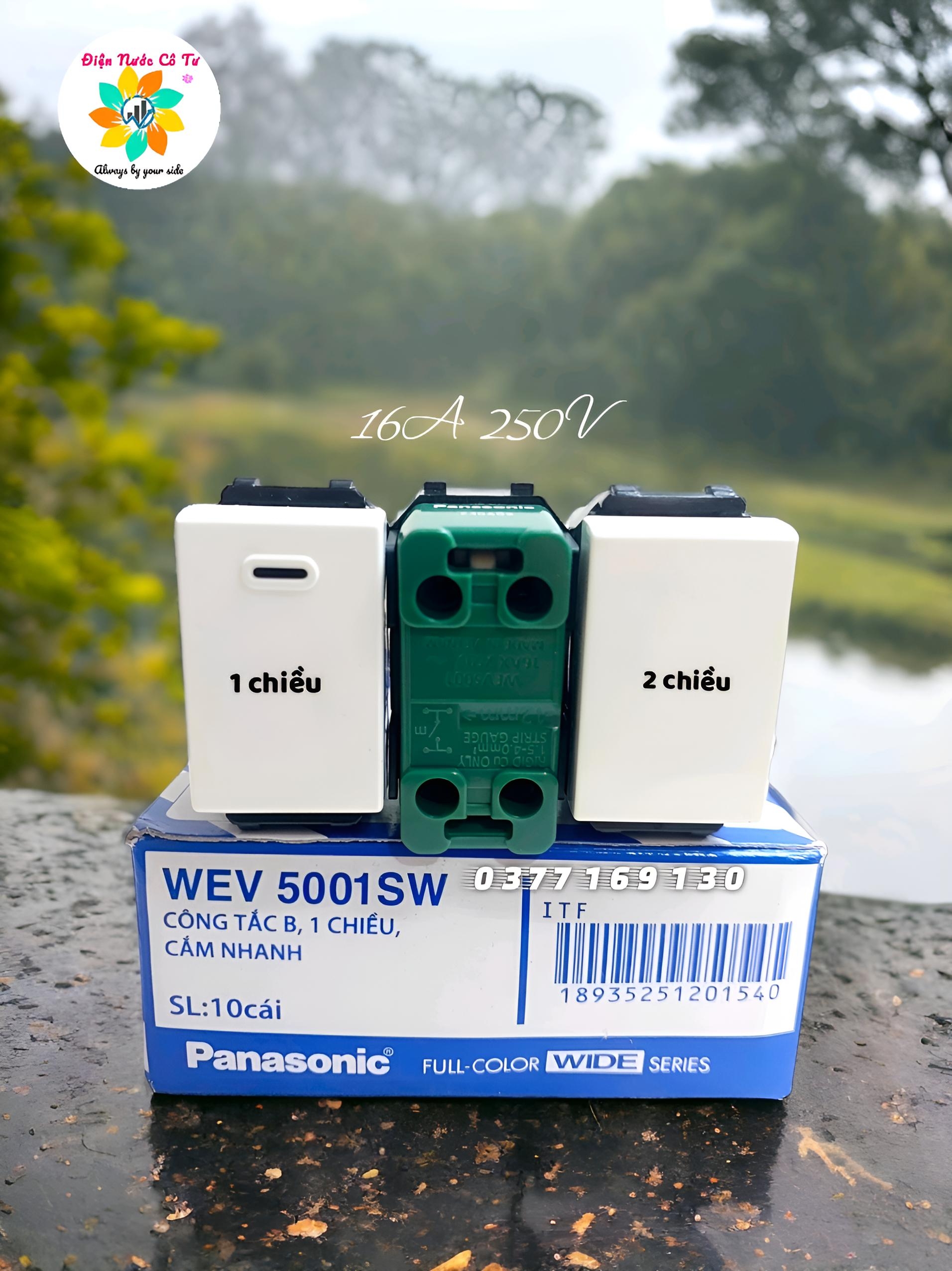 Công Tắc Điện Dimmer Đèn Dimmer Quạt Panasonic (Hàng WIDE)
