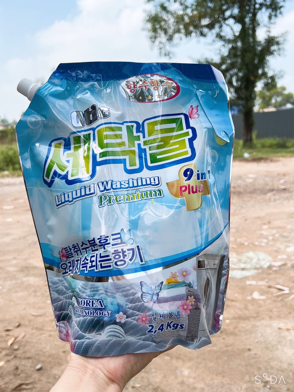 Nước giặt công nghệ hàn quốc