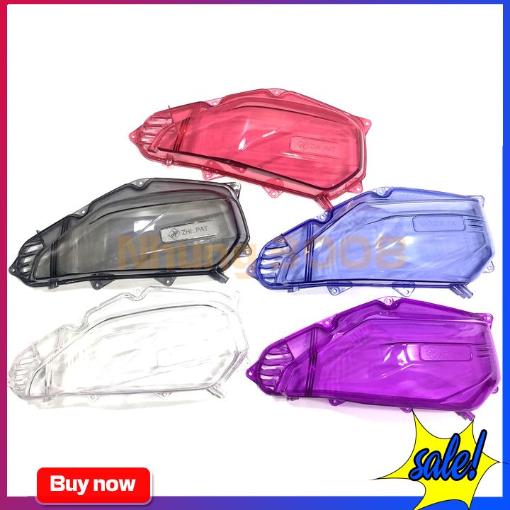 Ốp Pô Air Thiết kế Màu Trong Suốt Cho  Xe Tay Gas PCX, Click, AB, Sh mode
