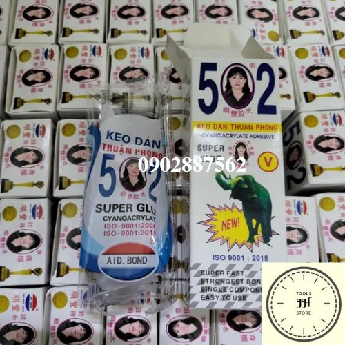 Keo Dán Sắt 502 Thuận Phong Chai Nhỏ 10ml