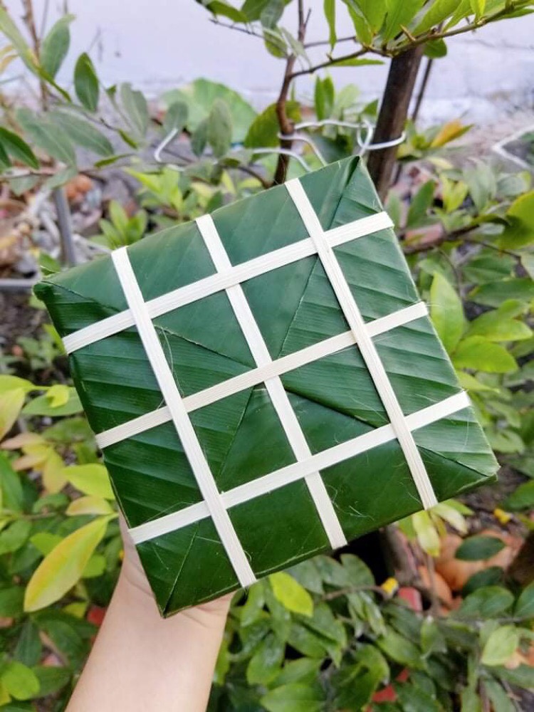 Bánh chưng chay siêu sạch , ngon cho tín đồ ăn chay- giá áp dụng combo 10 caí - 300 gram/ cái