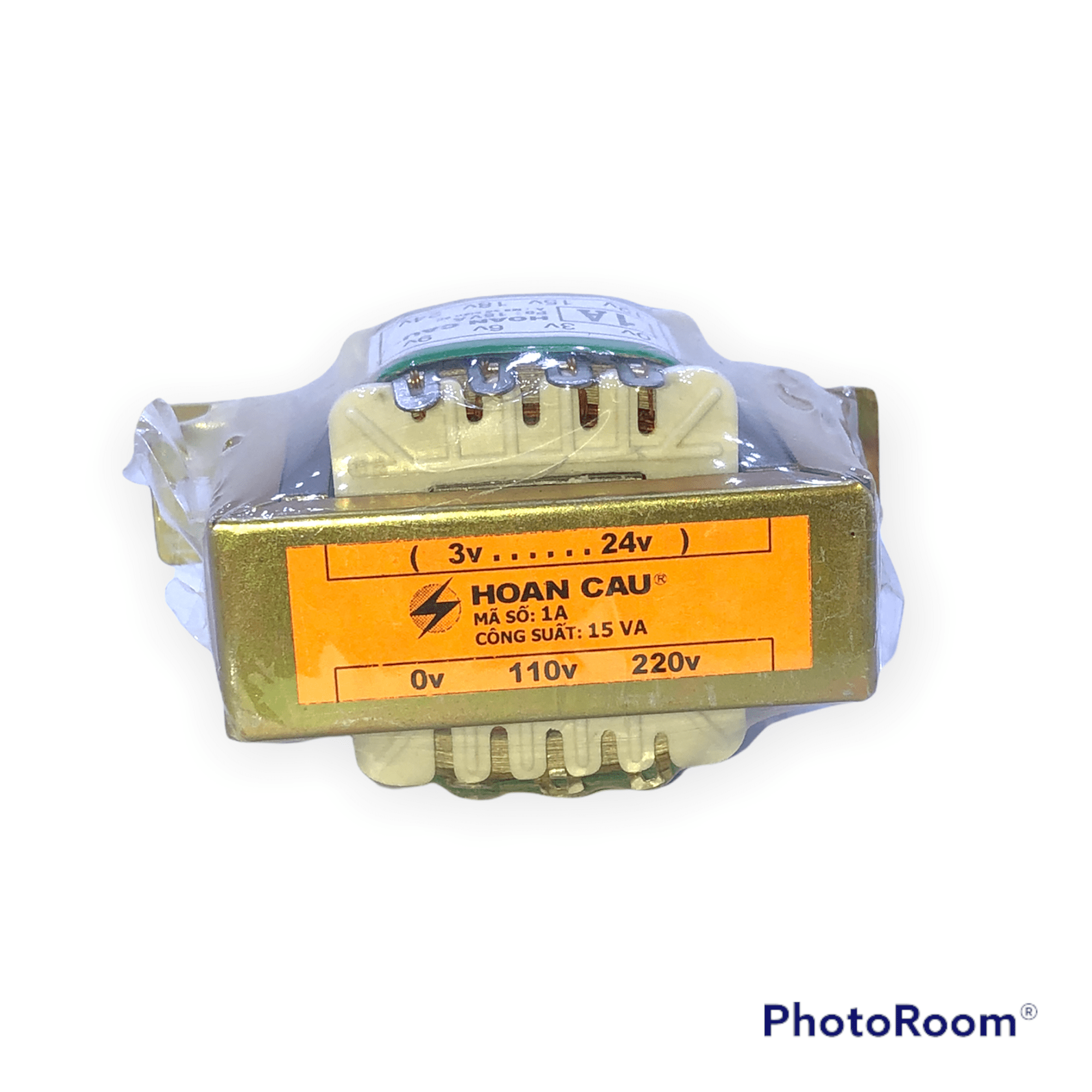 Biến Áp 1A Nhiều Đầu Ra 0V-3V-6V-9V-12V-15V-18V-24V - Hoàn Cầu