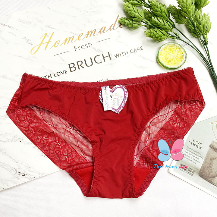QUẦN LÓT NỮ THUN LẠNH PHỐI REN LỤA HÀNG VIỆT NAM - QL017