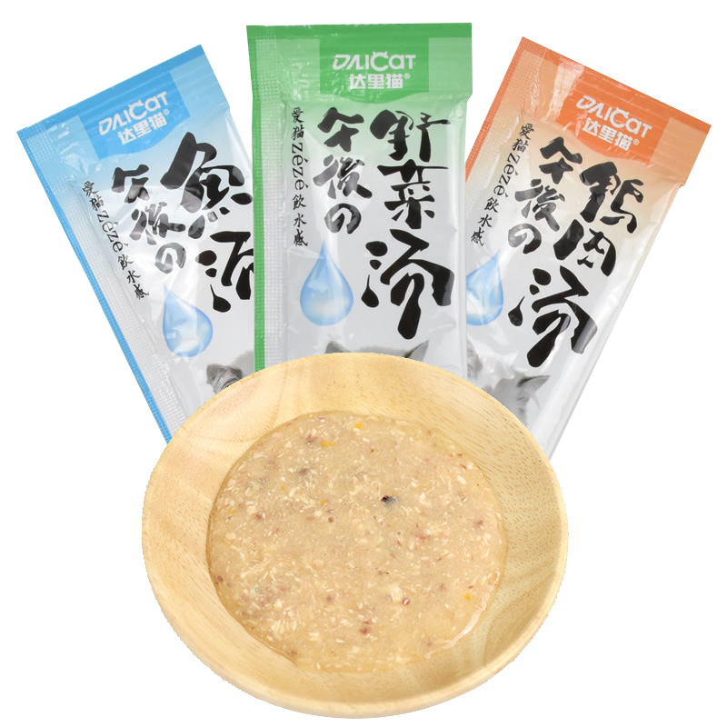 canh sup dali thức dành cho mèo 30gr