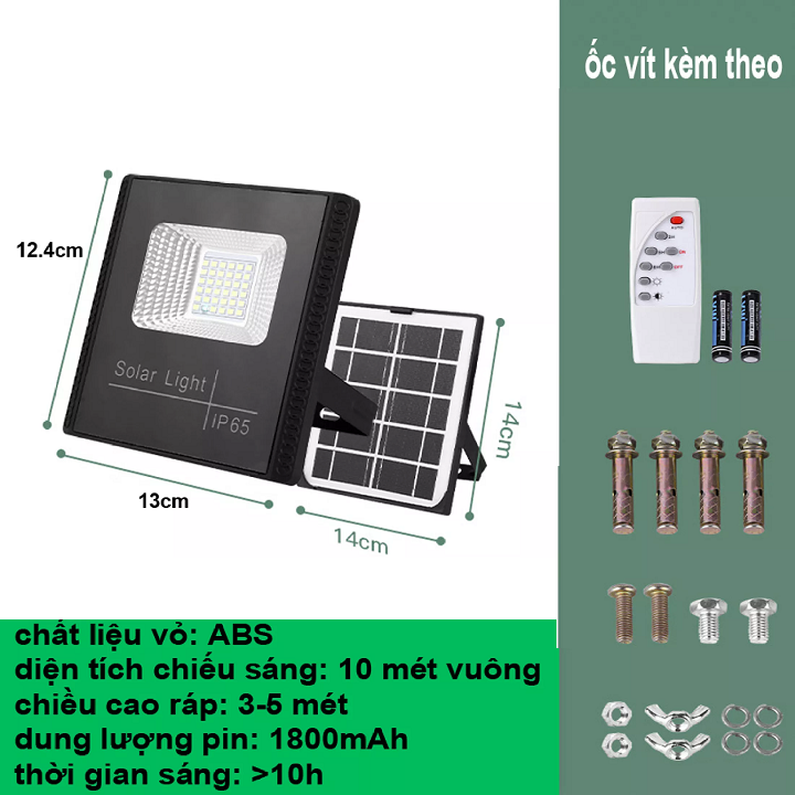 Đèn sân vườn năng lượng mặt trời