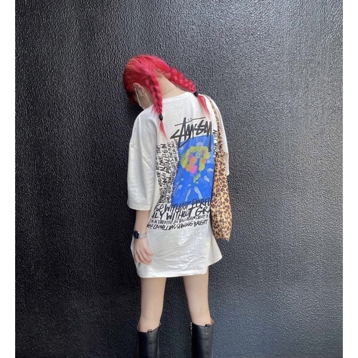 Áo Thun Stussy Camellias - CÓ SẴN