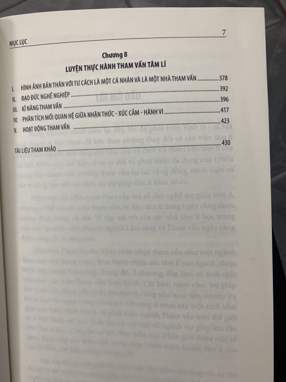 giáo trình tham vấn tâm lí