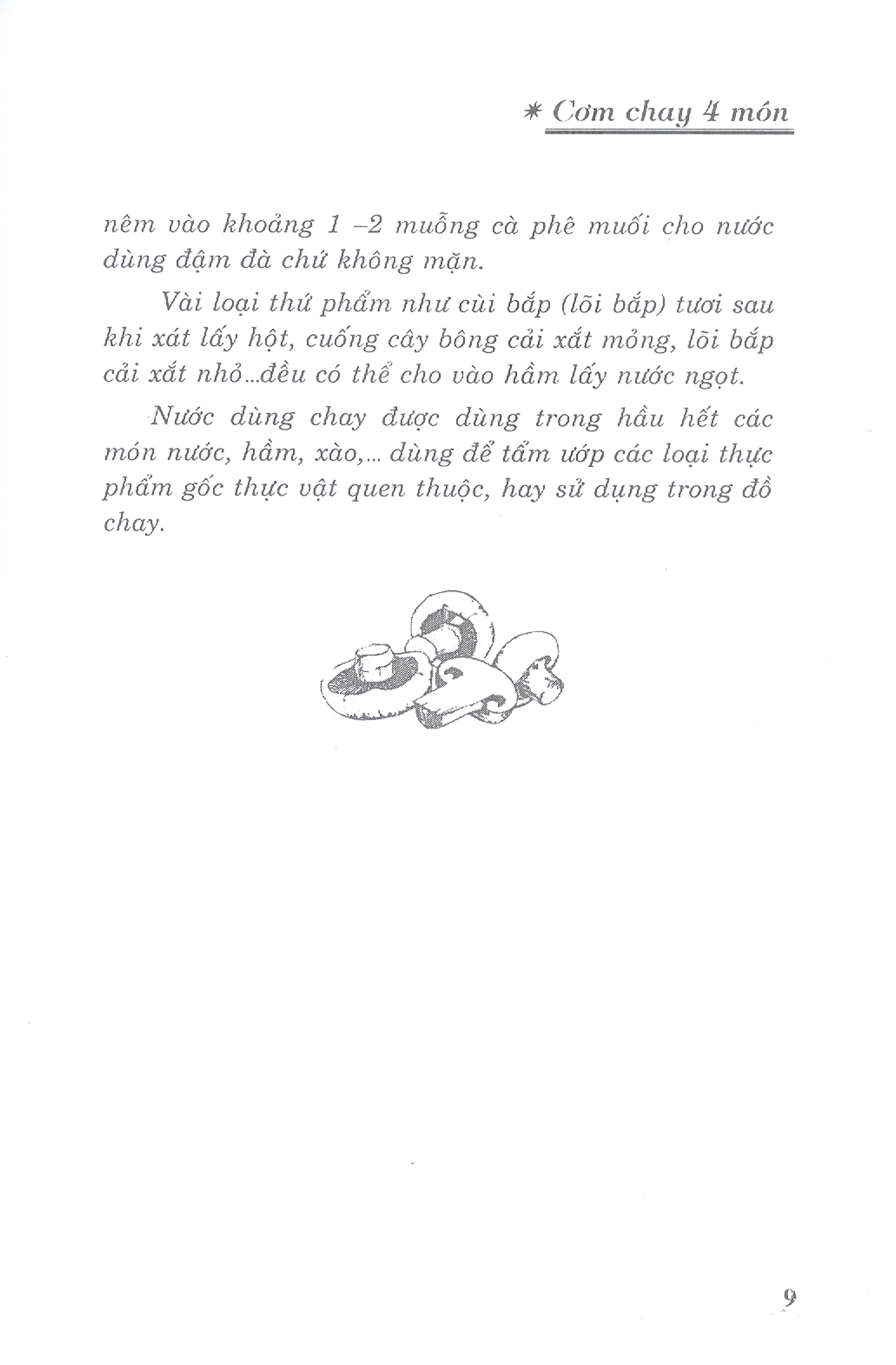 Cơm Chay Bốn Món