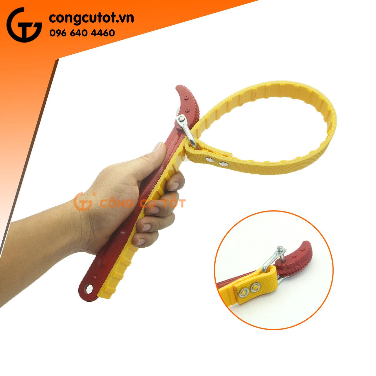 Cảo mở lọc dầu (nhớt) bằng dây da