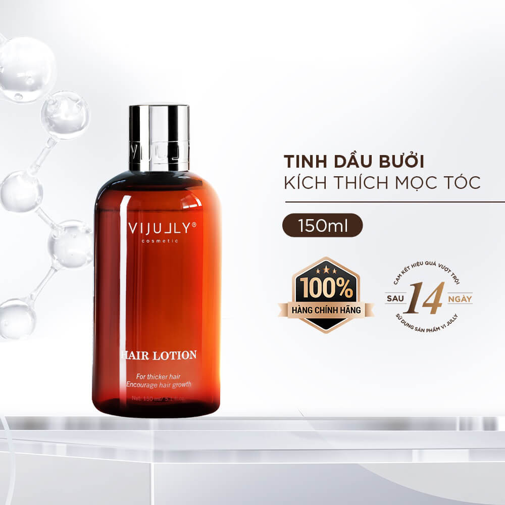 Tinh Dầu Bưởi Vijully Kích Thích Mọc Tóc 150ml