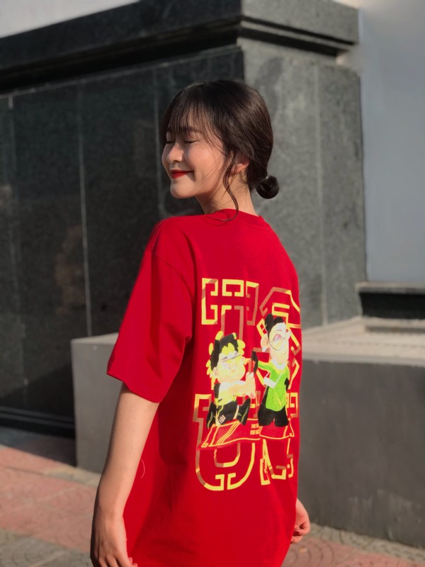 Áo thun TSUN Lì Xì Tee - Đỏ - Unisex