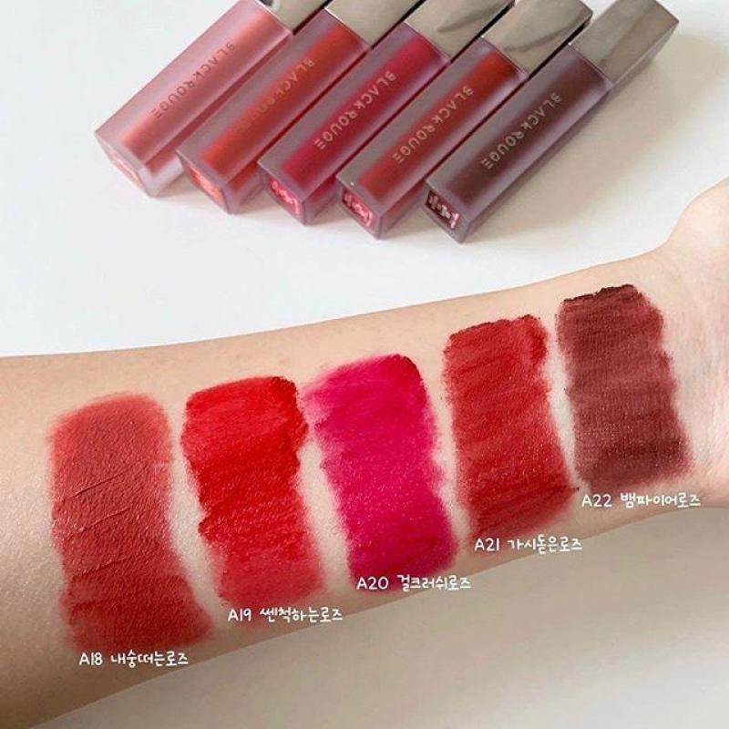 SON KEM BLACK ROUGE AIR FIT VELVET TINT VER.4 ( A18, A19, A20, A21, A22) giá rẻ