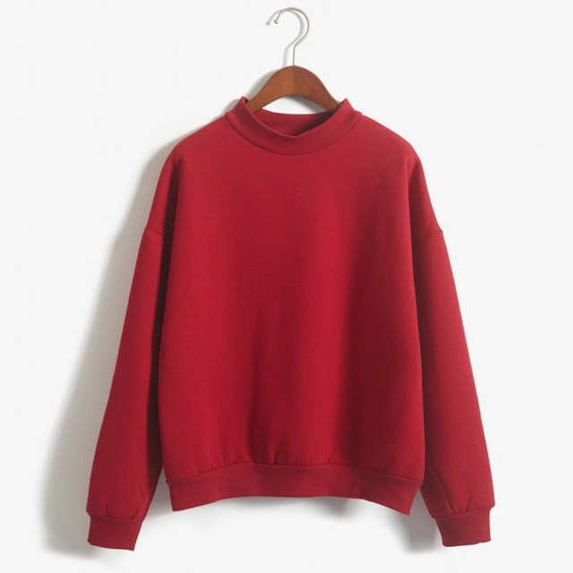 Áo nỉ - áo sweater trơn. chất đẹp -đủ size .sale lớn 35k áo