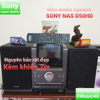 Dàn âm thanh Mini SONY NAS D50HD rất đẹp nguyên bản kèm khiển Zin full thumbnail