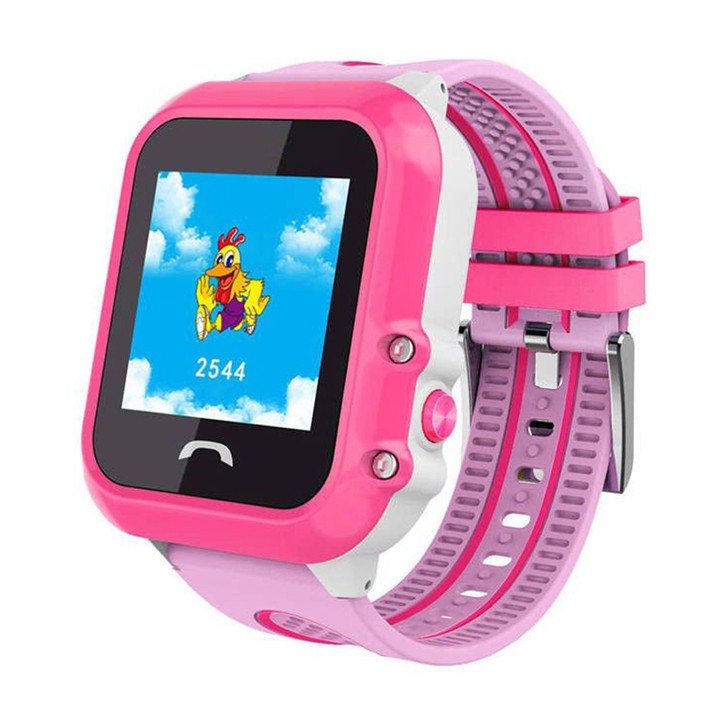 Đồng hồ định vị trẻ em GPS chống nước Wonlex GW400E Hồng