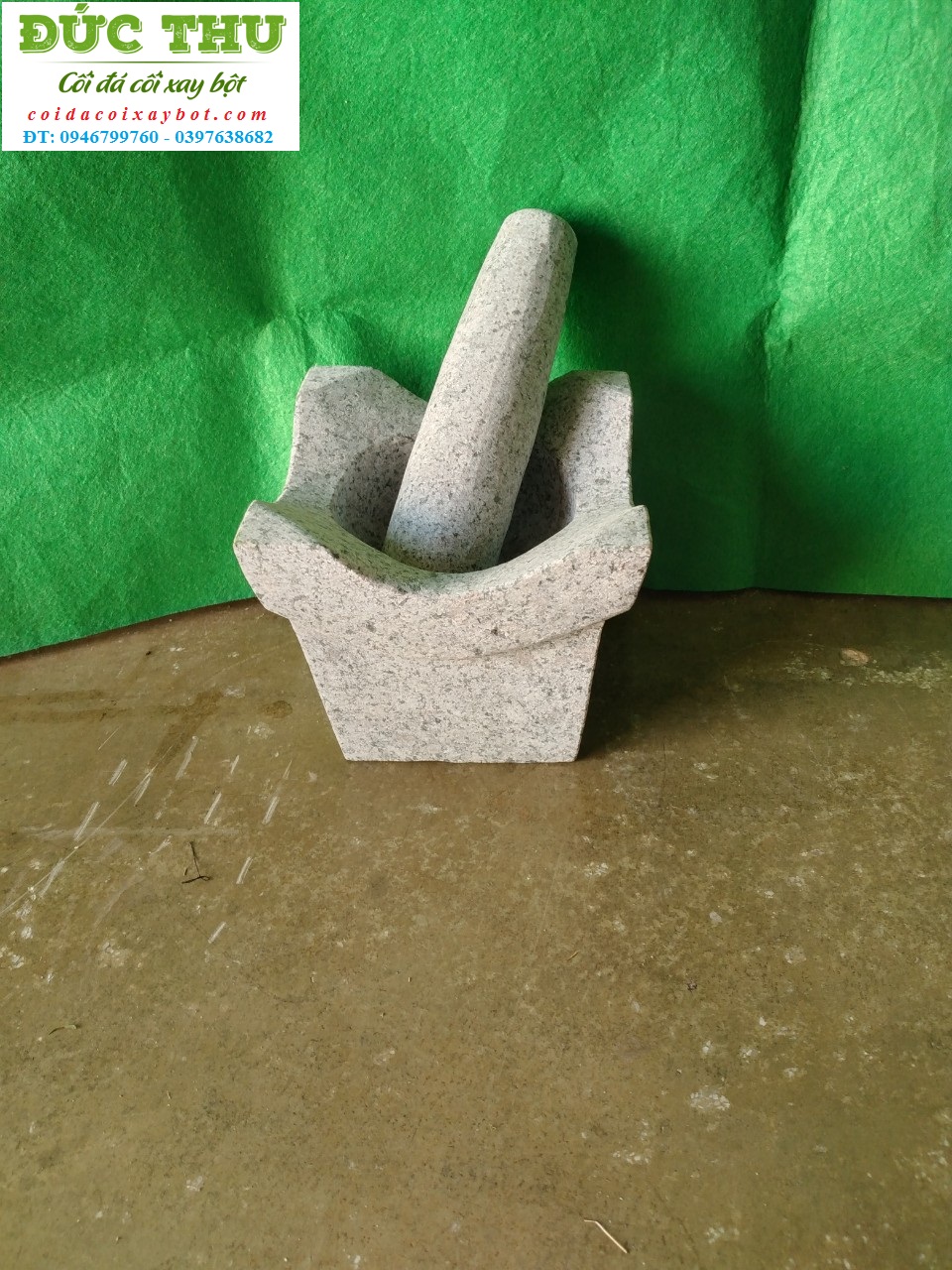 CỐI ĐÁ VUÔNG ĐƯỜNG KÍNH 14CM