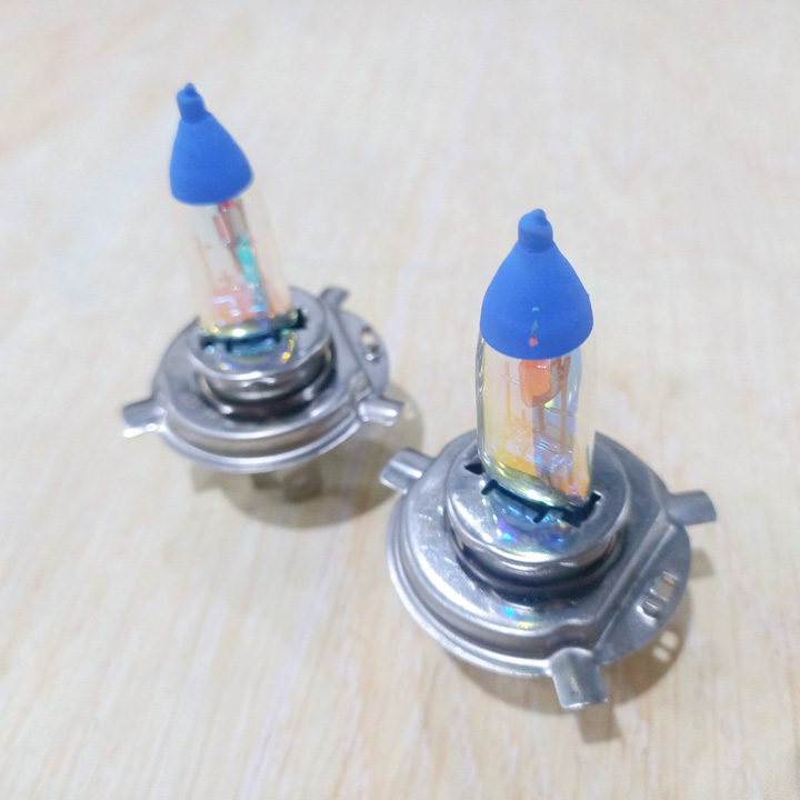 Bộ Bóng đèn HALOGEN-XENON chân H4 siêu sáng