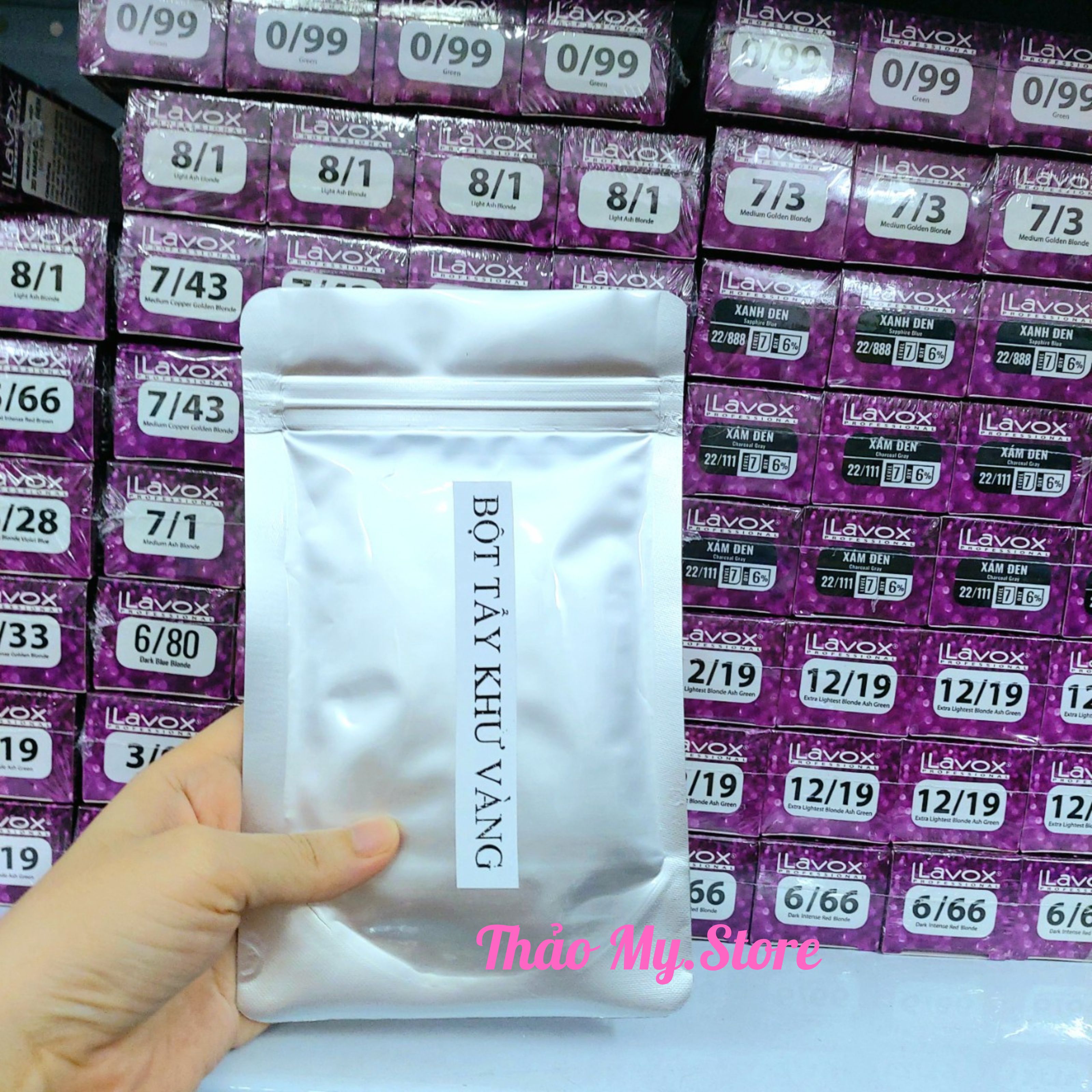 Bột Tẩy Tóc Cao Cấp Collagen 100g - Hỗ Trợ Nhuộm Tóc