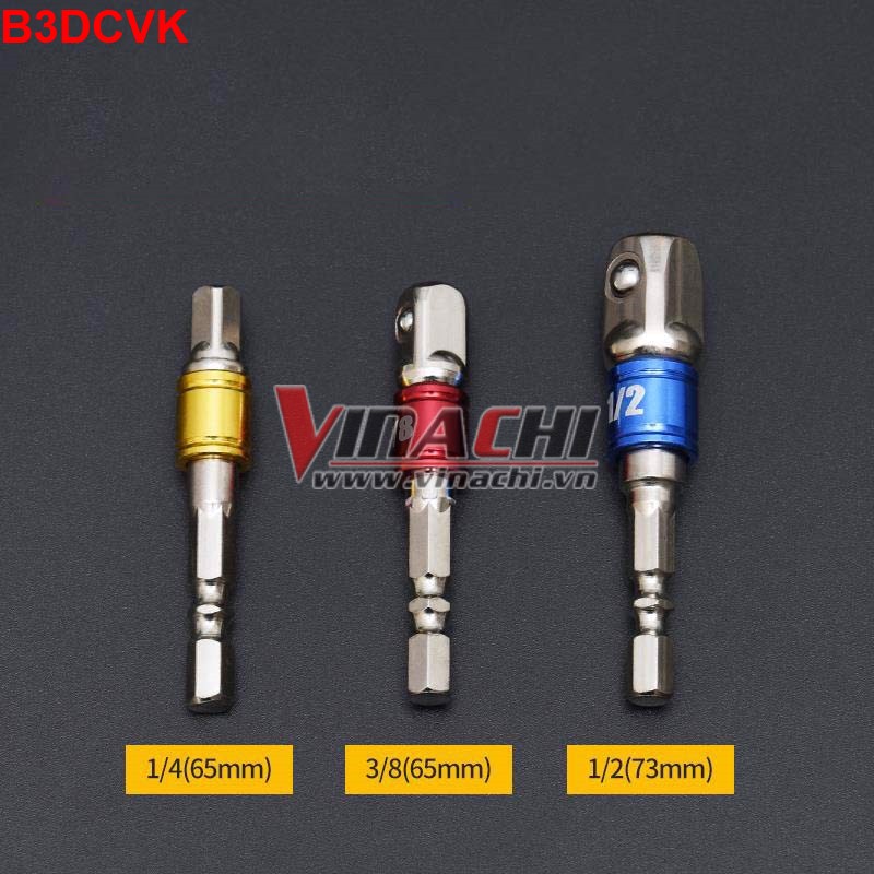 Bộ 3 Đầu Chuyển Vặn Khẩu Cho Khoan