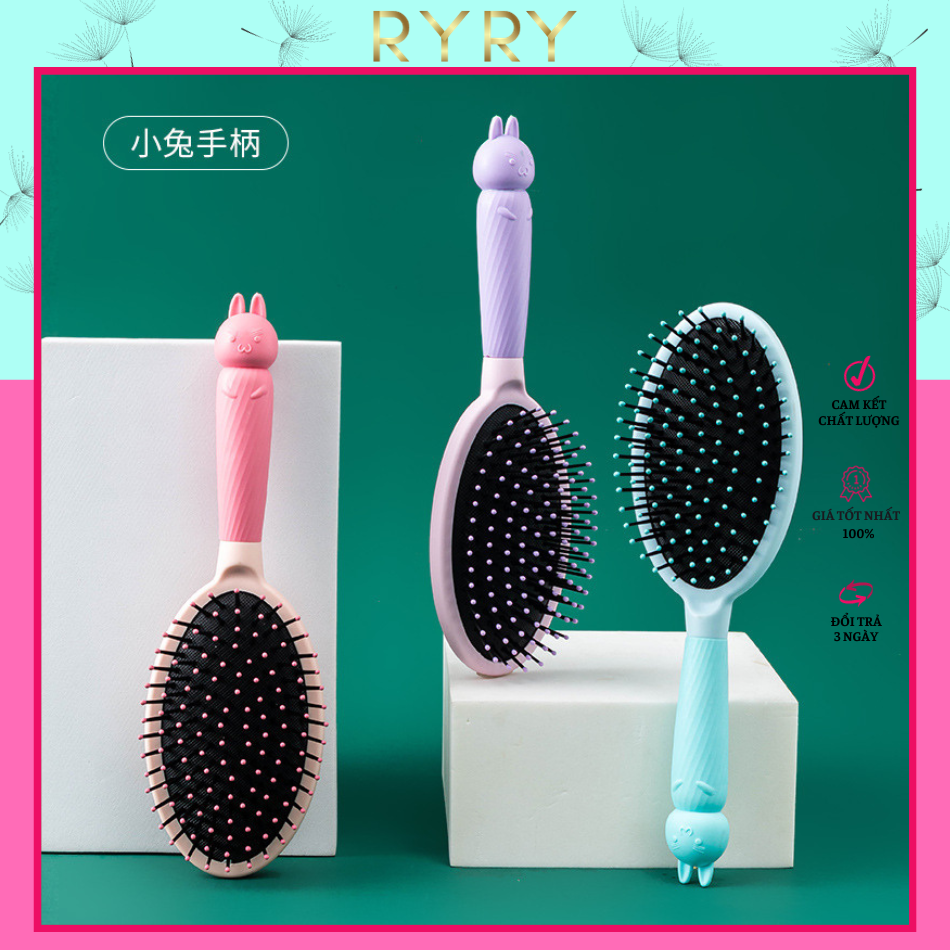 Lược chải tóc massage da đầu, lược chải tóc gỡ rối siêu tốc dễ thương tiện dụng