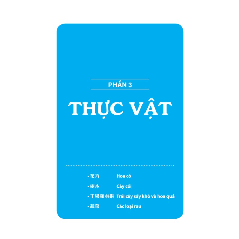 Từ Vựng Tiếng Trung Theo Chủ Đề