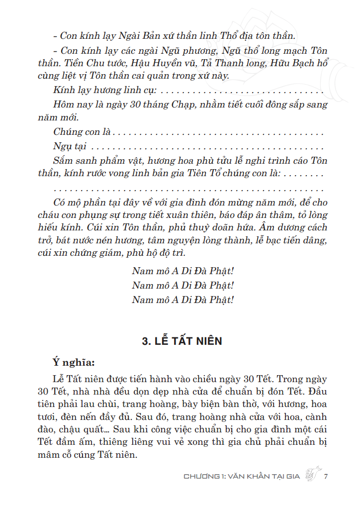 Tập Văn Cúng Gia Tiên (Văn Khấn Nôm Tại Nhà)