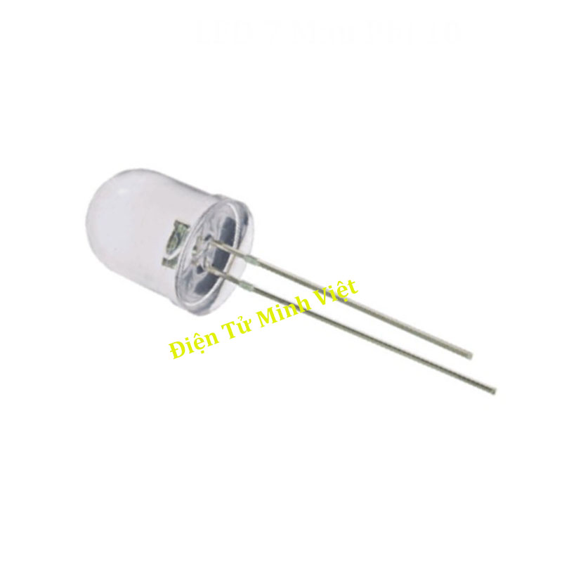 ComBo 5 Led Siêu Sáng 7 Màu Phi 10mm 2 Chân