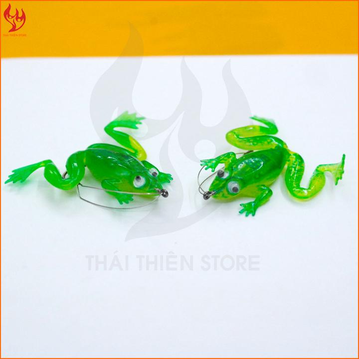 [HCM]Mồi giả nhái xanh