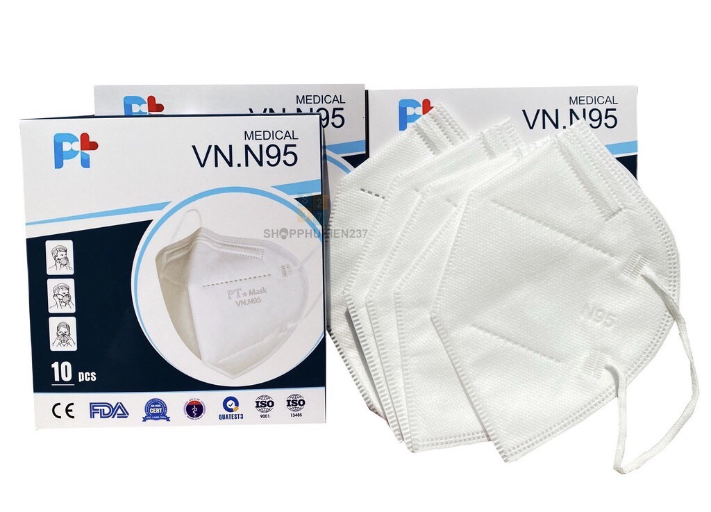 Hộp Khẩu TRang Y Tế N95 KHÔNG VAN