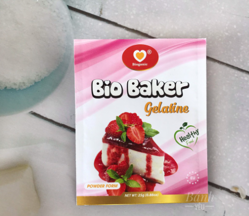 Gelatine bột / lá / chay bio baker
