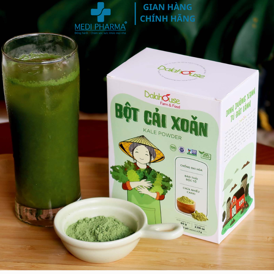 Bột Cải Xoăn Dalahouse 60g/120g