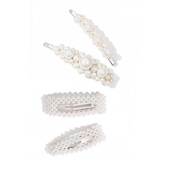 [HCM]Set 4 Kẹp Tóc Hàn Quốc Siêu Xinh