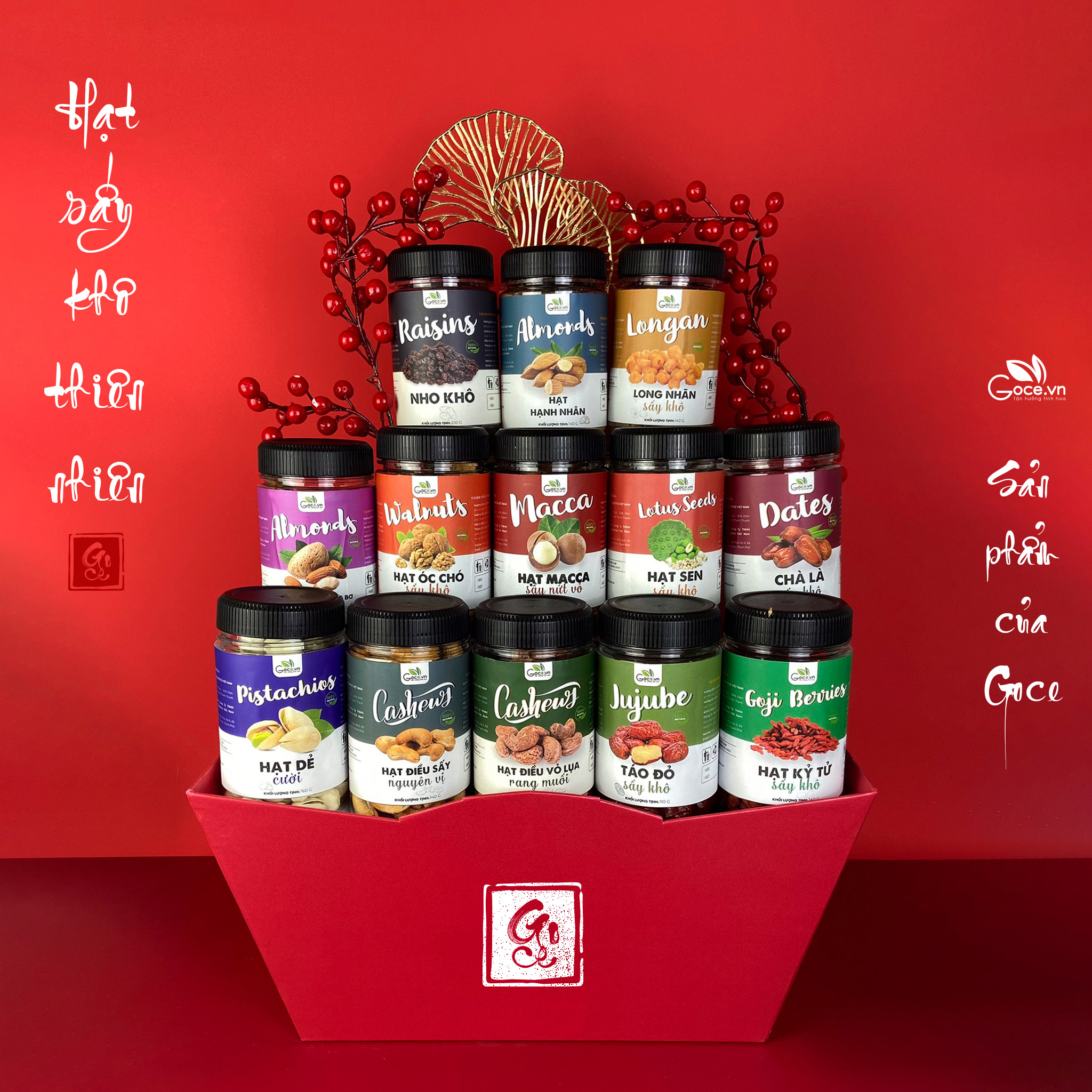 Long nhãn (Nhãn nhục) sấy khô Goce - 140g