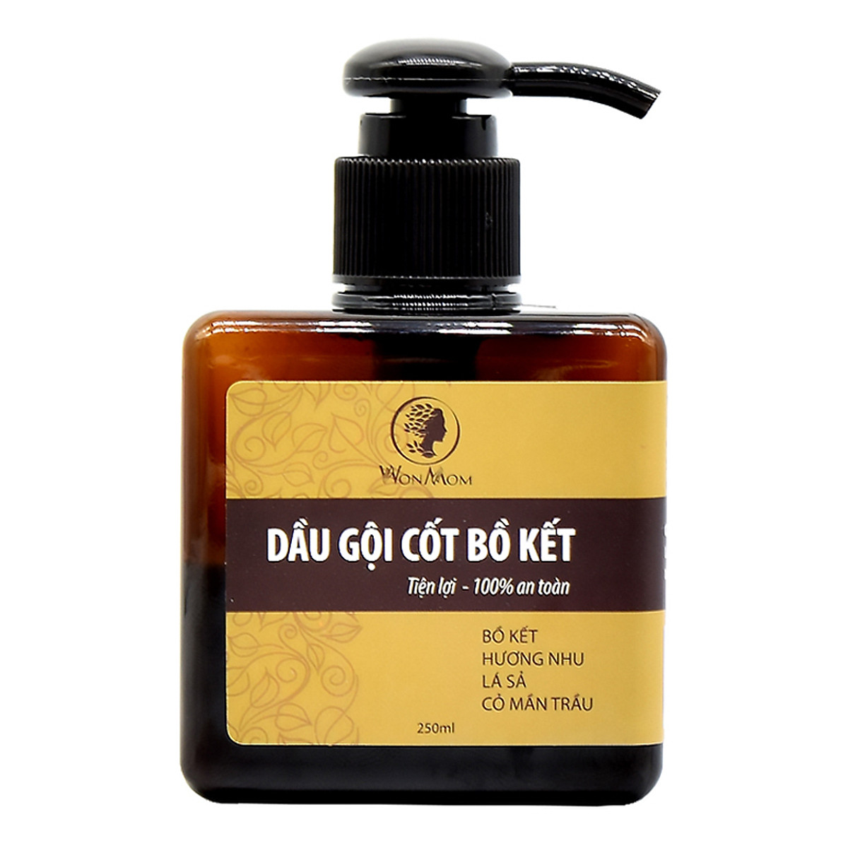 Combo Chống Rụng Tóc & Rạn Da Cho Mẹ Bầu Wonmom (1 Dầu Gội Bồ Kết 1 kem Nghệ Tươi)