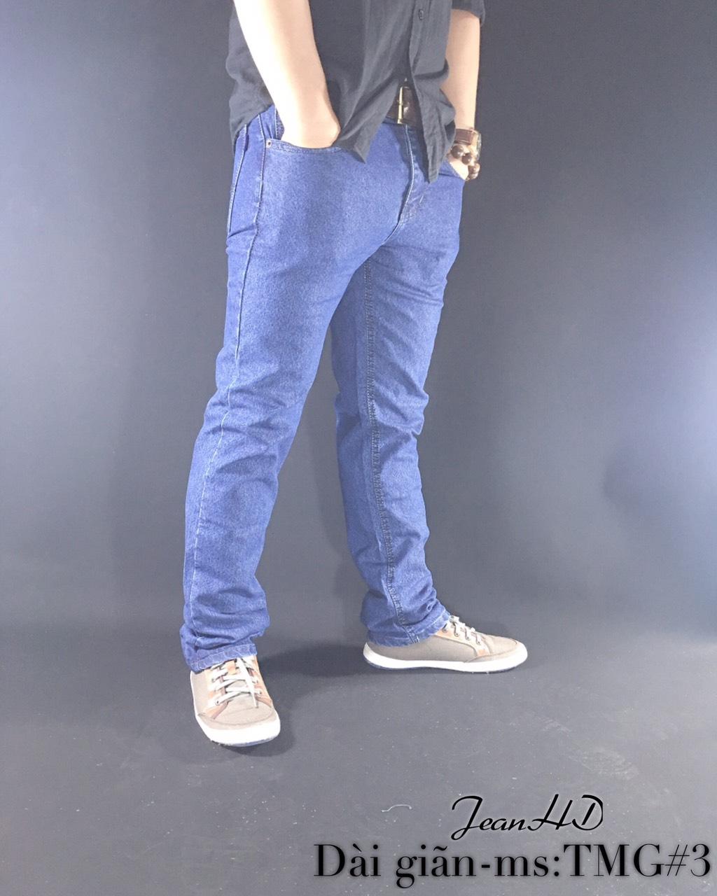 [HCM]QUẦN JEAN GIÃN ỐNG ĐỨNG TMG03