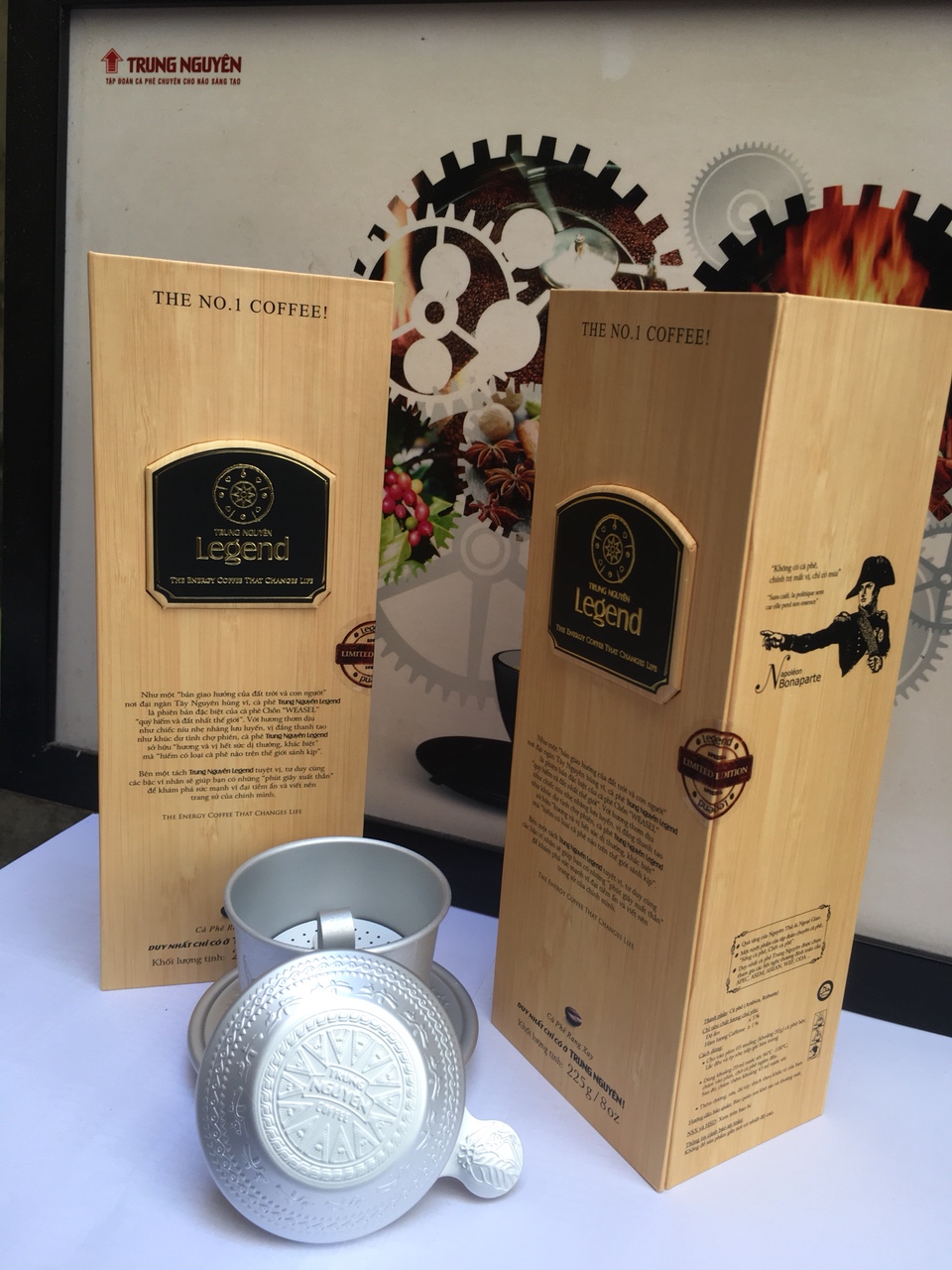 Cà phê chồn Legend Trung Nguyên – 225gr