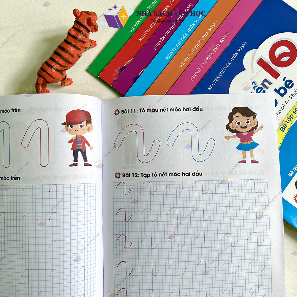 Sách - Phát Triển IQ Cho Bé - Dành Cho Bé 4-5 Tuổi (Túi 8 Cuốn)