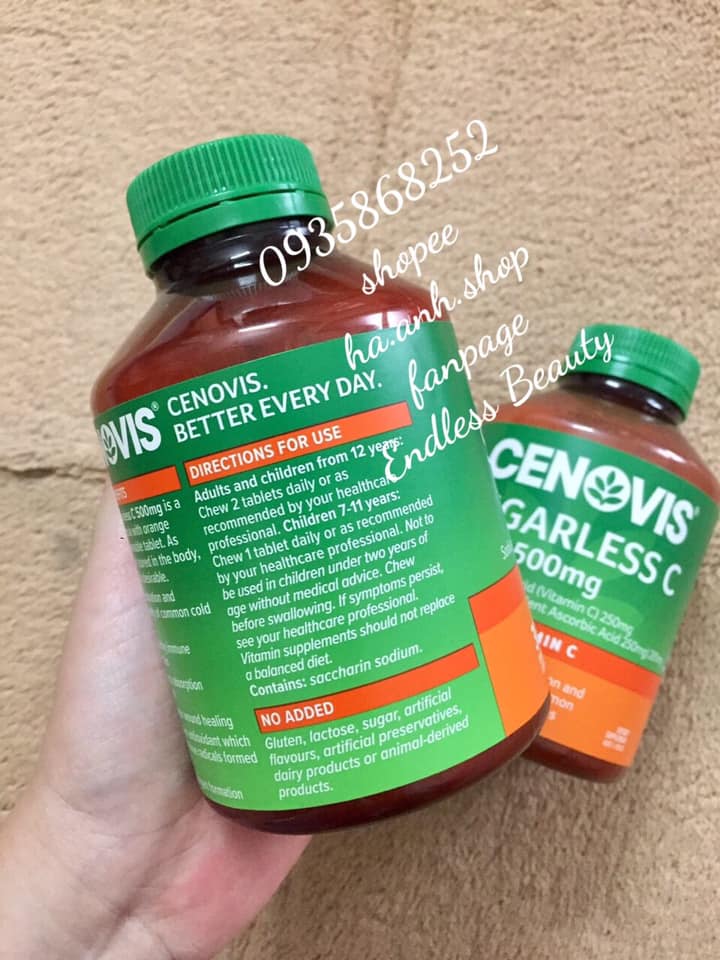 Cenovis Vitamin C 500mg 300 viên