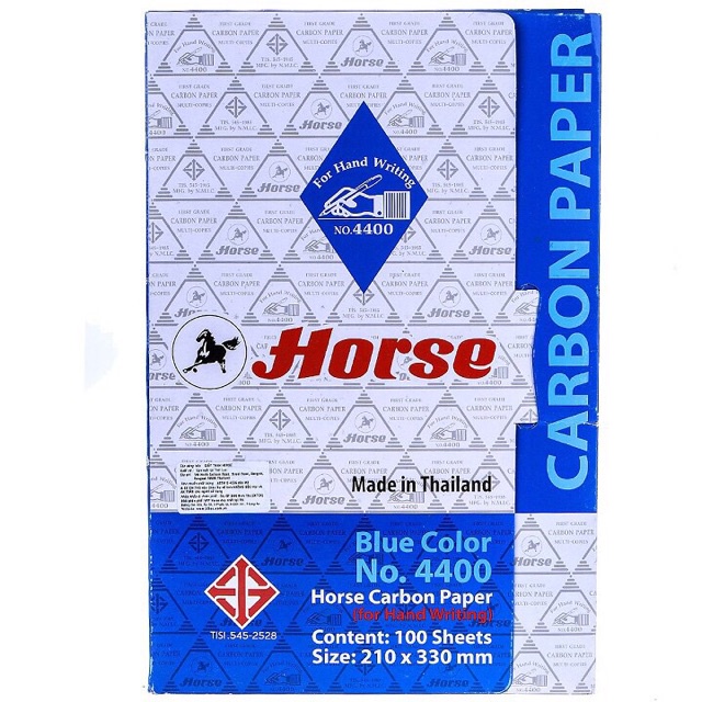 Giấy than Horse - 1 xấp 10 tờ