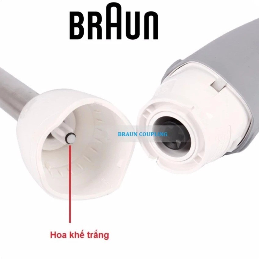 Hoa khế trắng máy xay sinh tố cầm tay Braun