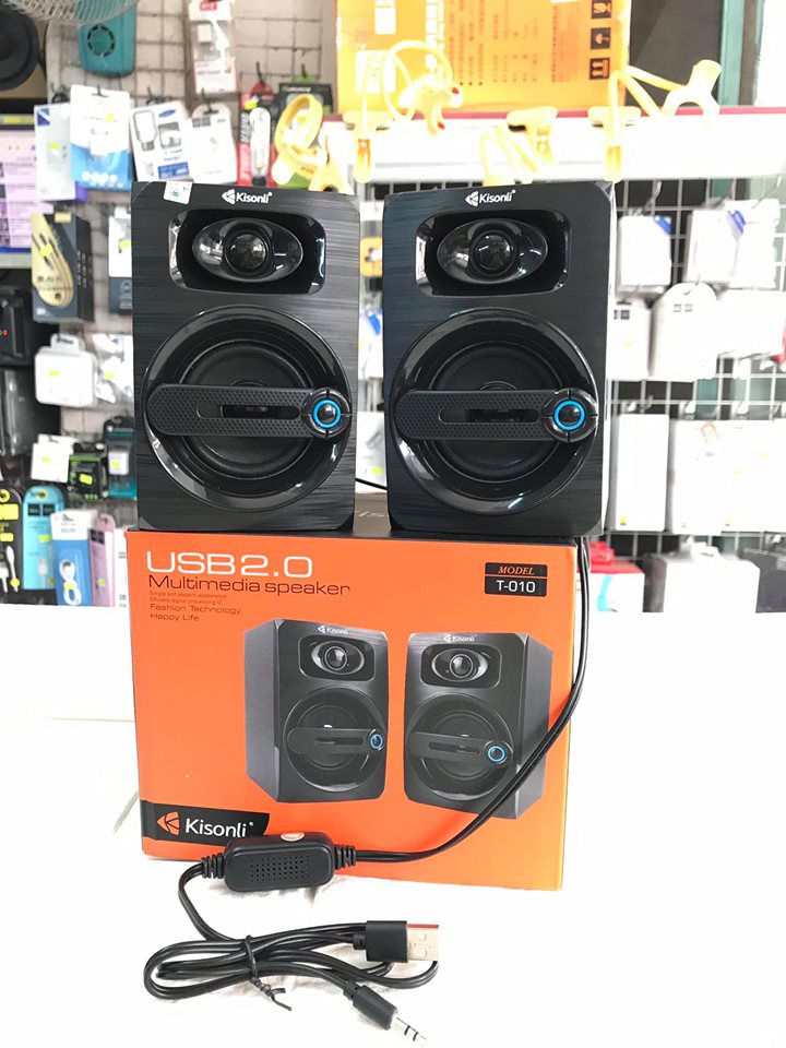 LOA MÁY TÍNH 2.0 KISONLI T-010