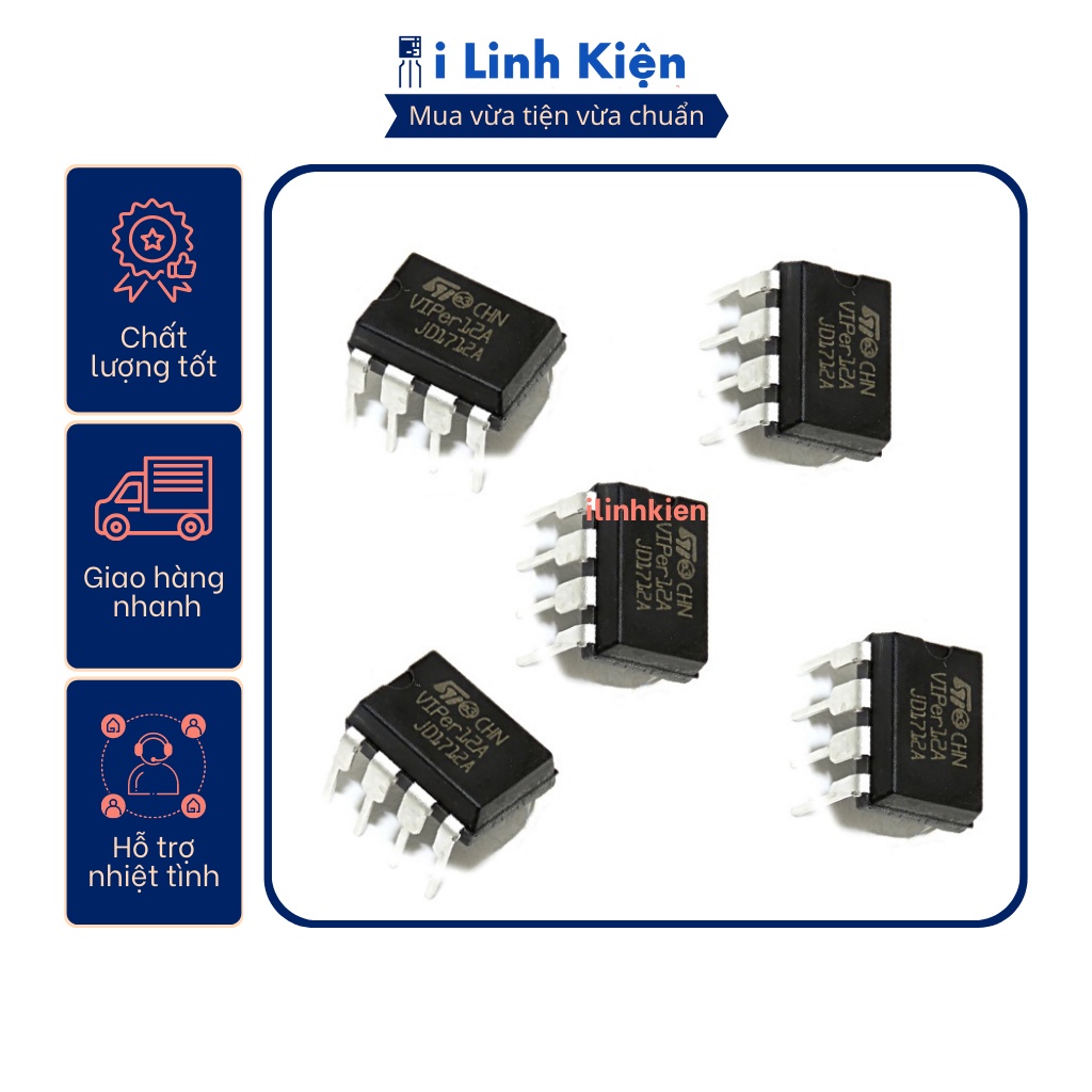 Viper12A viper 12a ic nguồn bếp từ chất lượng tốt