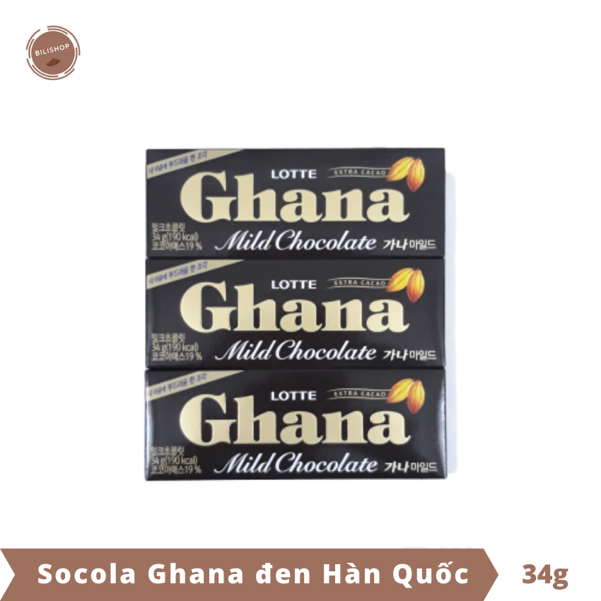 Socola đen Hàn Quốc 34g