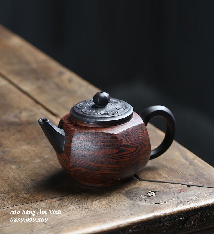 Ấm Tử Sa Nghi Hưng Bác Lãng 310 ml (Lão Tử Nê)